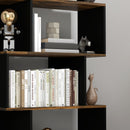 Libreria 5 Ripiani 70x29,5x163 cm in Legno Marrone Rustico-7