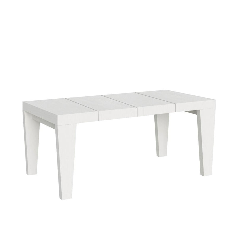 Tavolo Allungabile 140/244x90x77 cm Spimbo Premium Bianco Frassino-1