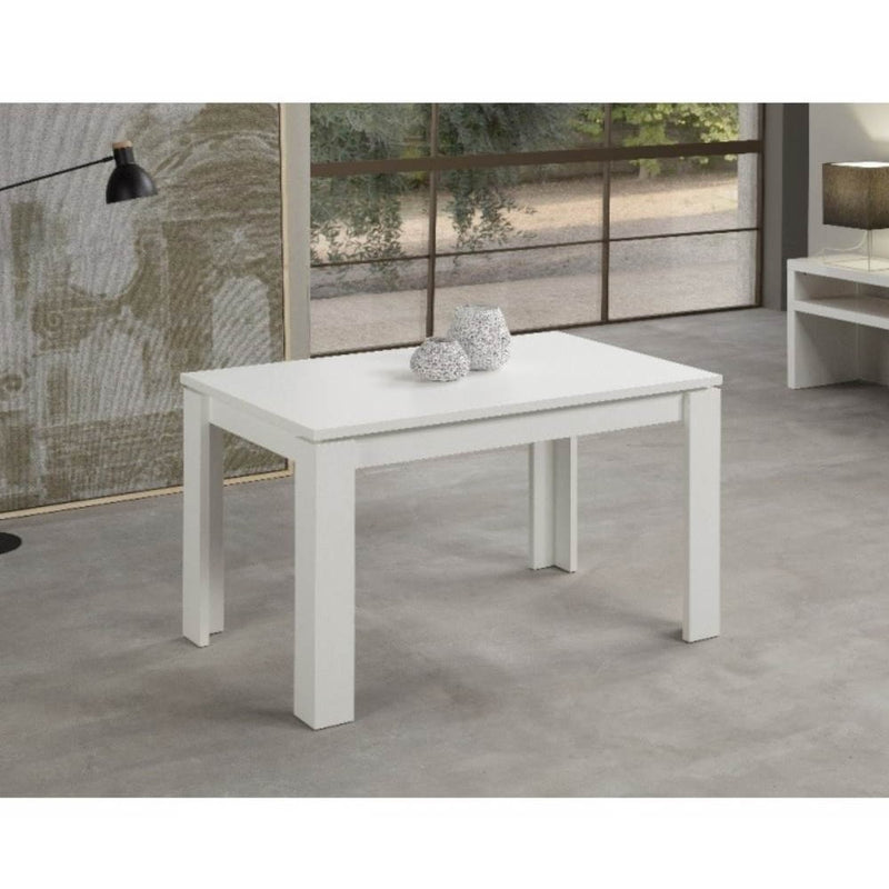 Tavolo allungabile 120/160x80x76 cm Maribor bianco larice-2