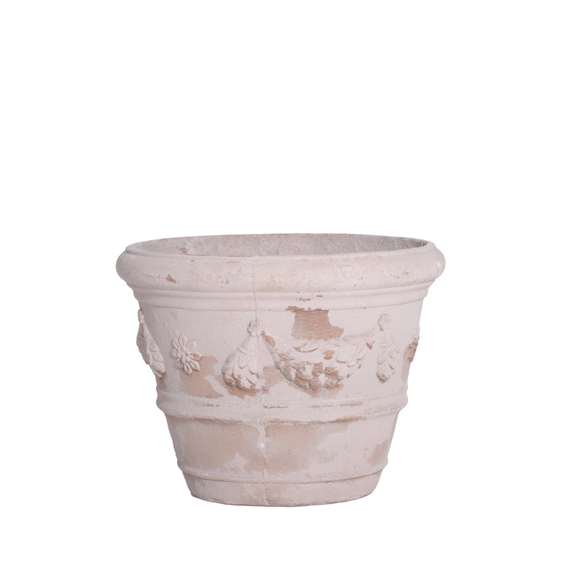 Vaso per Piante Decorato H 34 cm-1