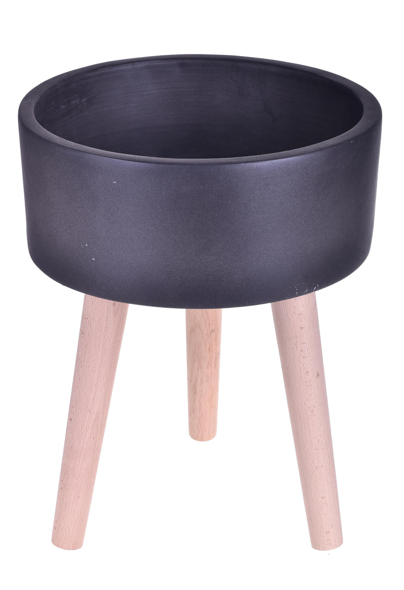 Vaso con Gambe Faggio Misure 35x45 cm-1