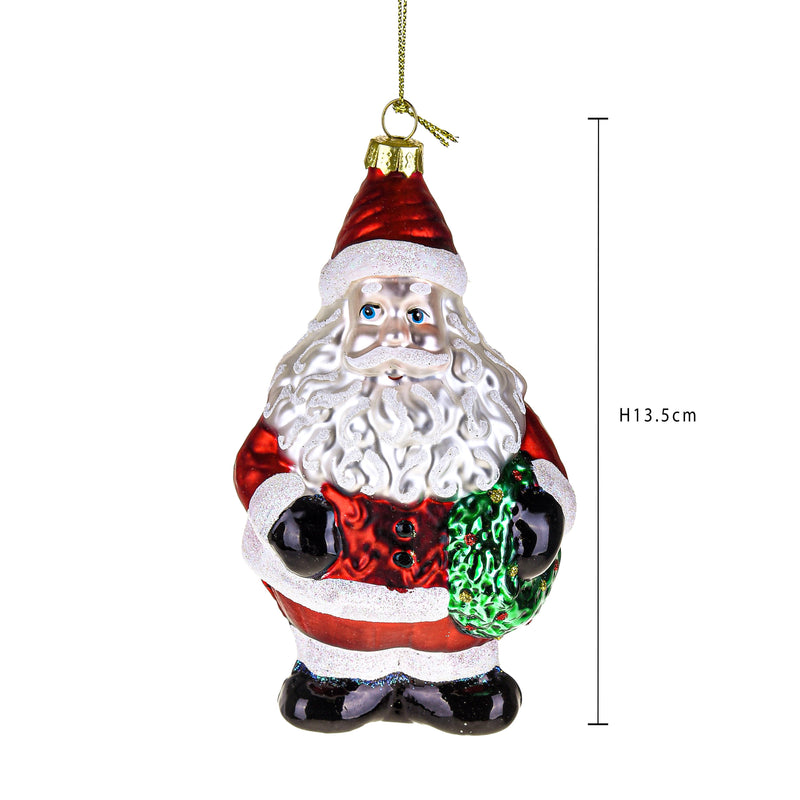 Set 2 Babbo Natale 13,5 cm Multi-2