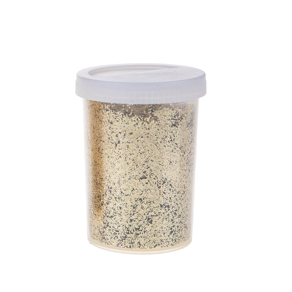 acquista Set 4 Glitter im Glas 100 Gr Champagner