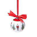 Set 4 Palline Decorative per Albero di Natale con Decori Natale 10 cm-1