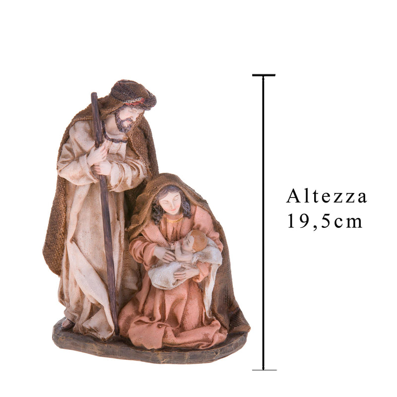 Natività H19,50 cm in Resina-2