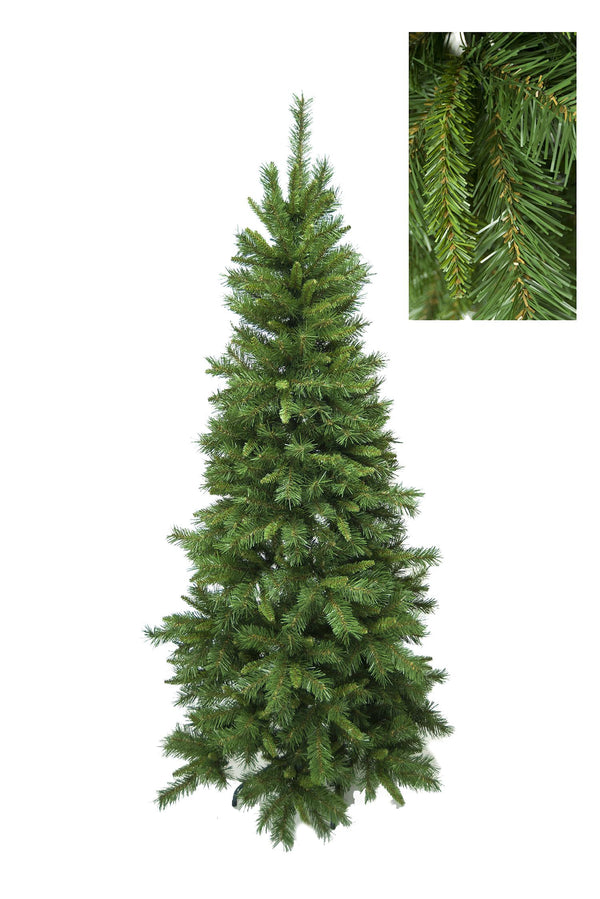 prezzo Künstlicher Weihnachtsbaum H198 cm Tanne Gemischt Schlank 875 Spitzen Grün