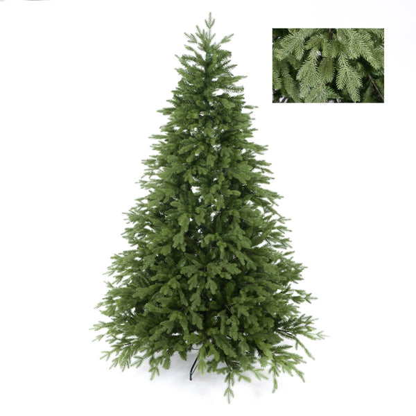 Künstlicher Weihnachtsbaum H198 cm Matterhorn Tanne mit 1200 grünen Spitzen sconto